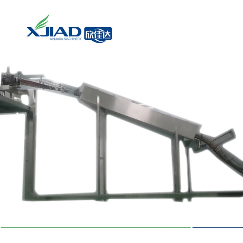 Empty can slideway washer