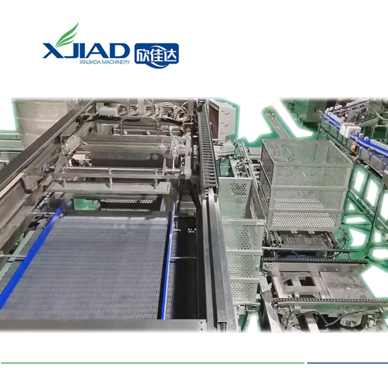 Automatic sterilization cage loading machine