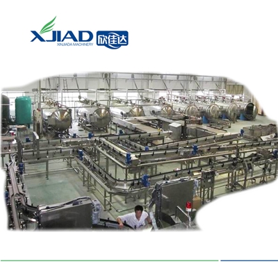 The beverage pop-top cans production line